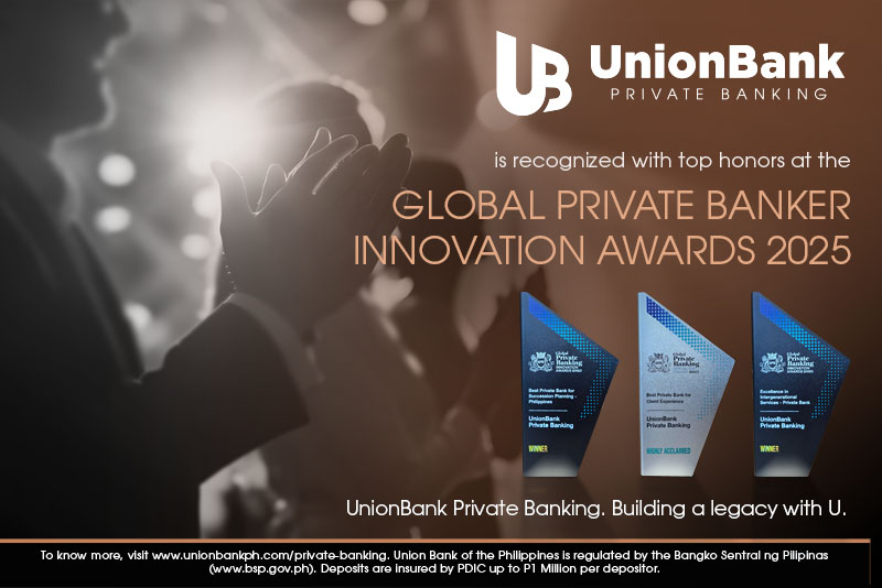 UnionBank Private Banking Clinches Top Honors in Wealth and Legacy Planning from Global Private Banker