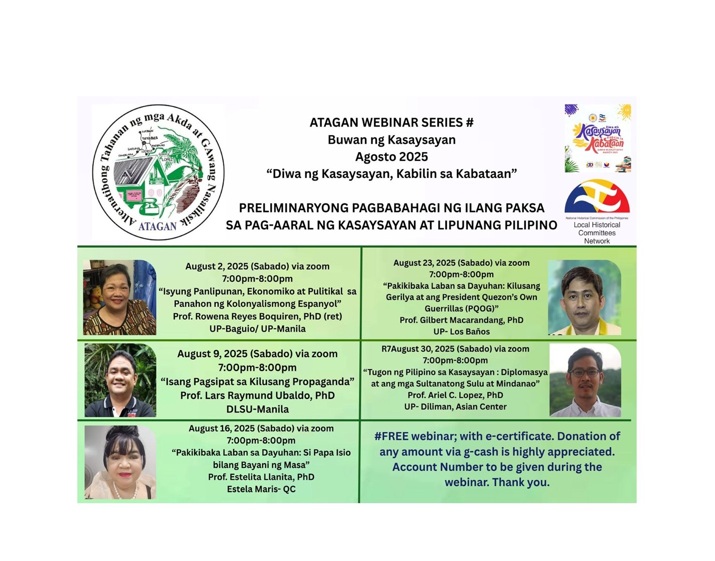 Tayabas celebrates History Month through a Lecture series