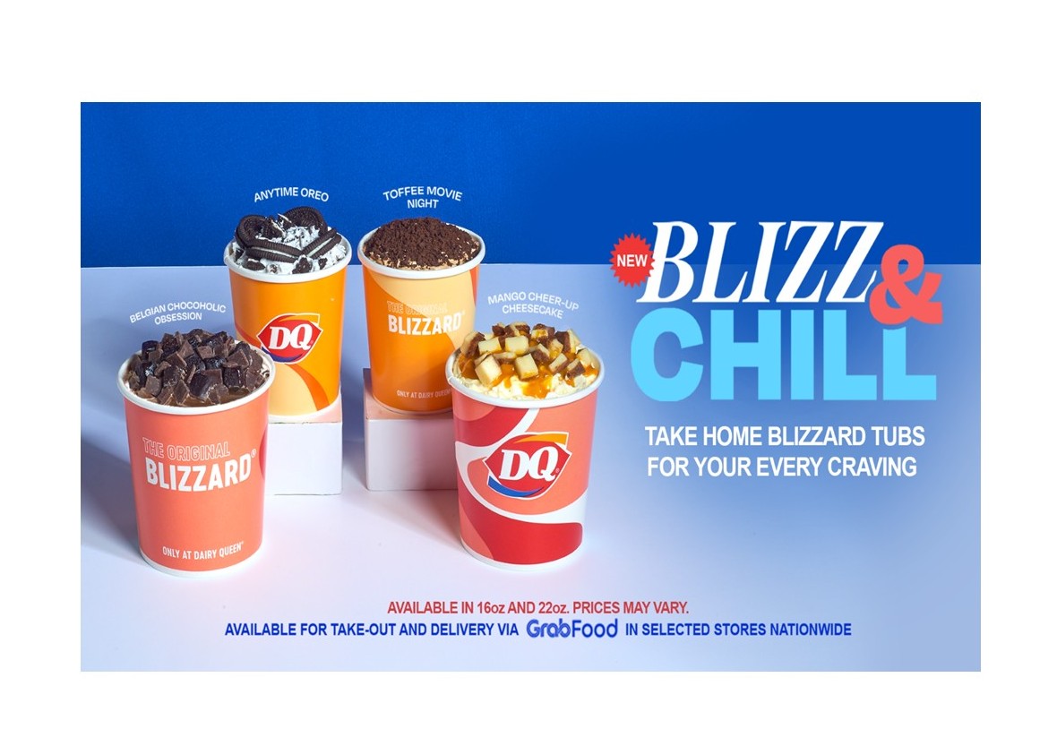 Now you can build your Blizzard stash at home with DQ’s Blizz & Chill tubs