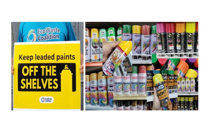 EcoWaste Coalition Calls on Stores to Take Illegal Lead-Containing Paints Off the Shelves
