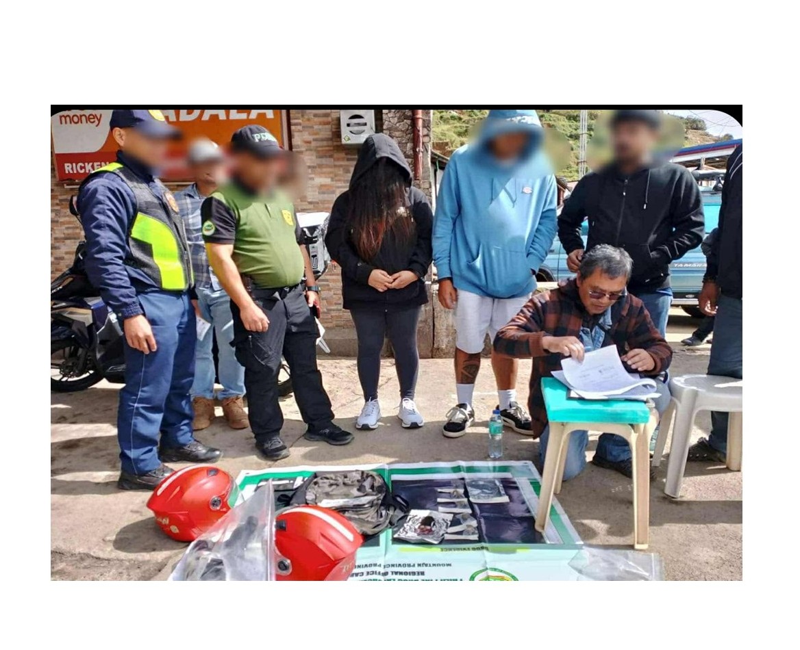 PDEA CAR DRUG BUST YIELDS ASSORTED DRUGS IN ATOK, BENGUET