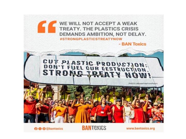BAN Toxics Stands Firm for Strong Plastics Treaty as INC-5.2 Talks End in Deadlock