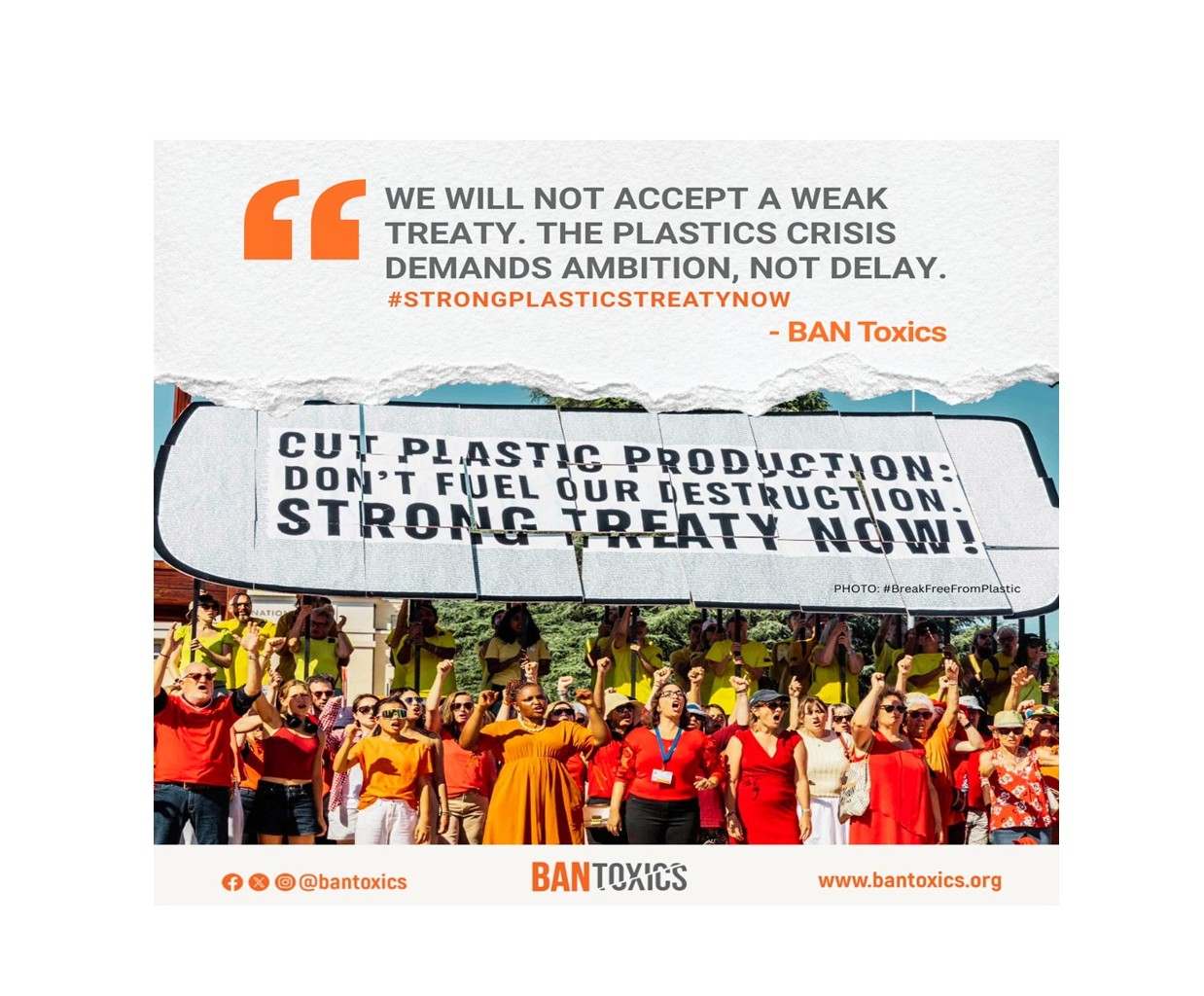 BAN Toxics Stands Firm for Strong Plastics Treaty as INC-5.2 Talks End in Deadlock