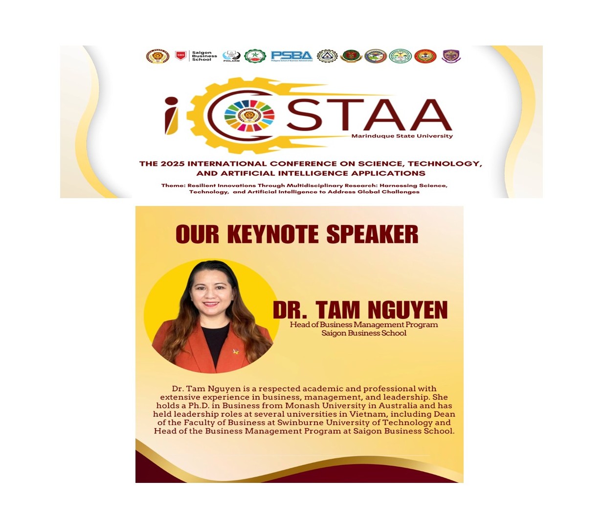 ICSTAA 2 to take place by September 17-18, Awards and Recognition for Research up for grabs