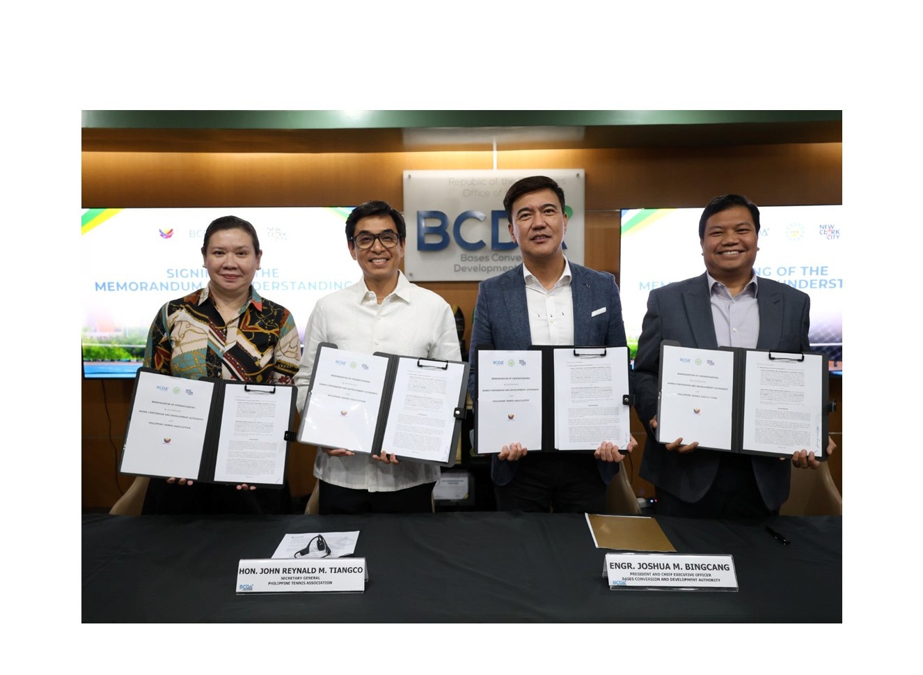 BCDA, PHILTA to establish a tennis center in New Clark City
