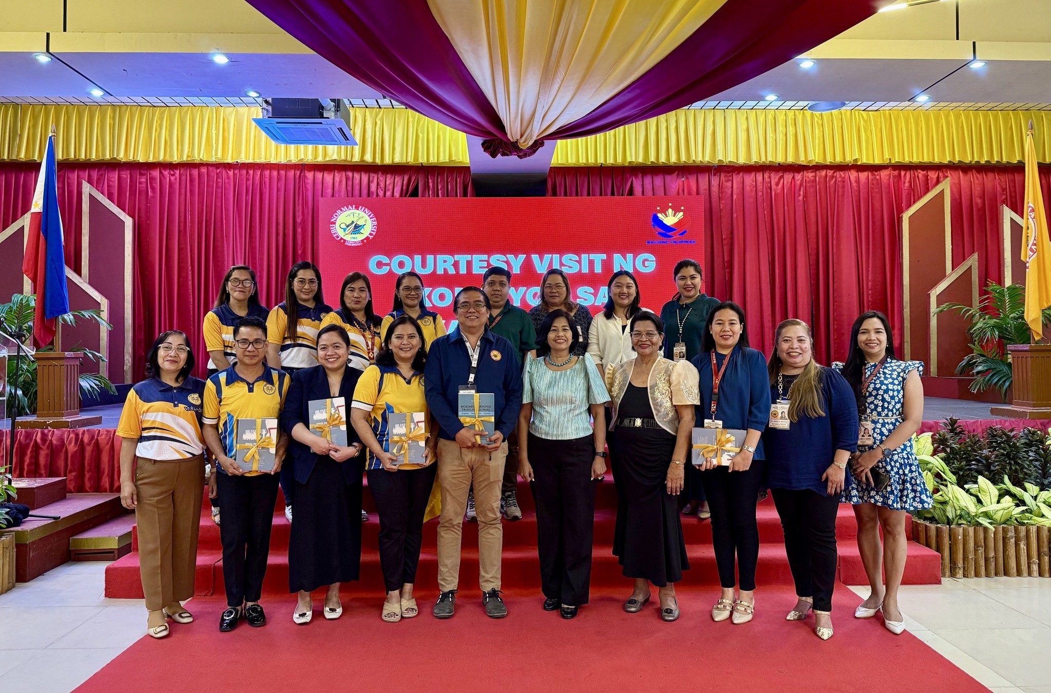 Buong Suporta at Mainit na Pagtanggap ng Pamantasang Normal ng Cebu (Cebu Normal University) sa Bagong Liderato ng KWF