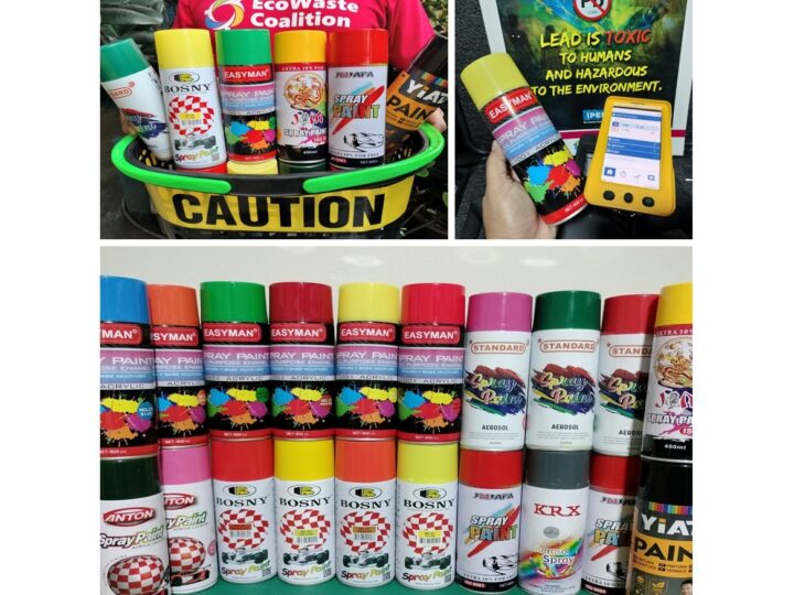 20 Lead-Containing Imported Spray Paints Up for Confirmatory Tests