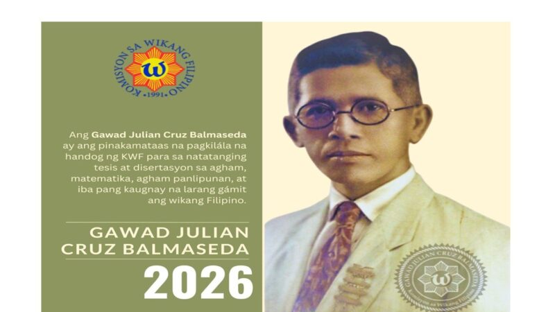 𝐆𝐀𝐖𝐀𝐃 𝐉𝐔𝐋𝐈𝐀𝐍 𝐂𝐑𝐔𝐙 𝐁𝐀𝐋𝐌𝐀𝐒𝐄𝐃𝐀 𝟐𝟎𝟐6, 𝐭𝐮𝐦𝐚𝐭𝐚𝐧𝐠𝐠𝐚𝐩 𝐧𝐚 𝐧𝐠 𝐥𝐚𝐡𝐨𝐤!