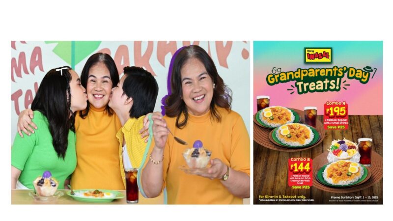 Make Lolo and Lola smile with Mang Inasal’s Grandparents’ Day Treat