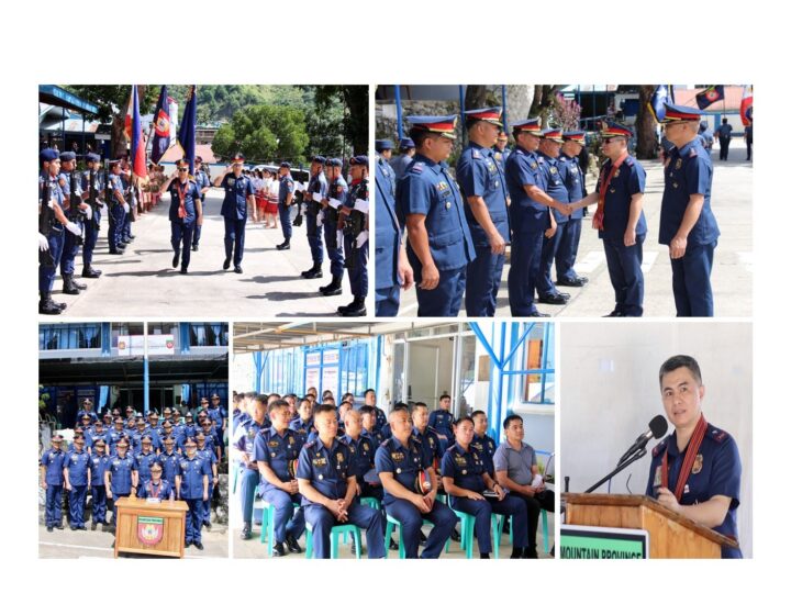 PRO CAR Top Cop Conducts First Command Visit to Mountain Province PPO