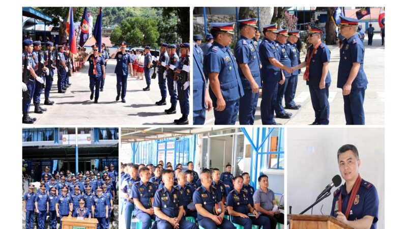 PRO CAR Top Cop Conducts First Command Visit to Mountain Province PPO