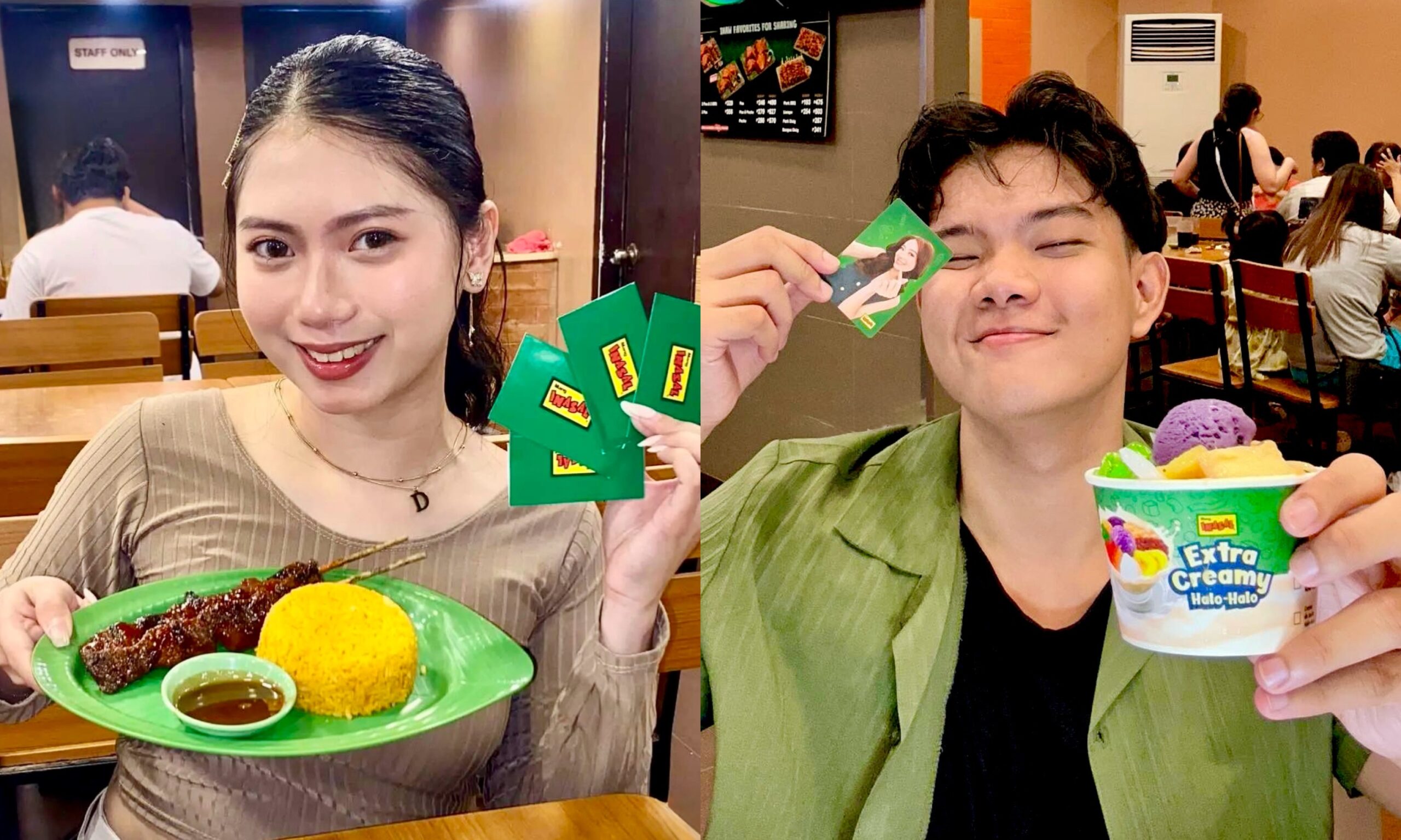 Collect all 10 JMFyang photocards with Mang Inasal Ihaw-Sarap Combo Deals