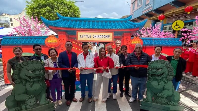 Pormal na pagbubukas ng Little Chinatown para sa Pagdiriwang ng Mid-Autumn Festival sa Baguio