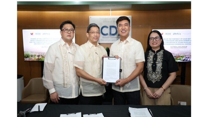 BCDA, Istana-Meridian consortium sign agreement for Mile-Hi revamp