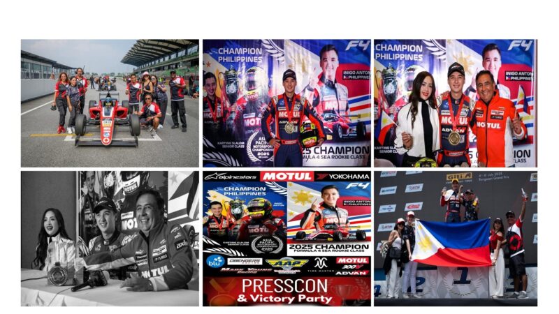 Íñigo Anton ng Baguio, Itinanghal na 2025 F4 Southeast Asia Rookie Champion