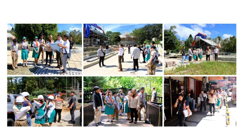 MAYOR HOLDS INSPECTION OF PARKS, INFRA PROJECTS WITH SCOUT OFFICIALS