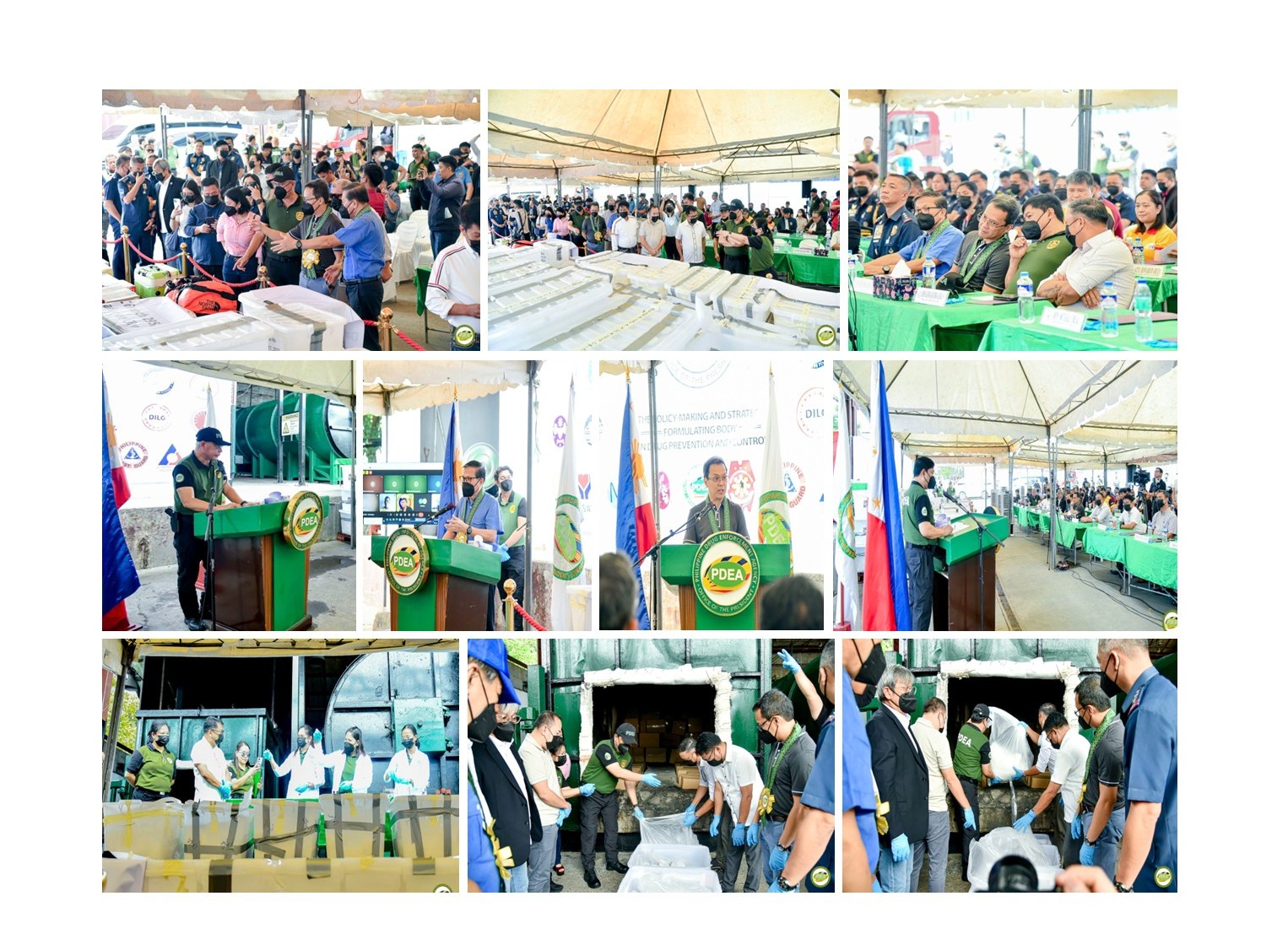 PDEA Sinunog ang P16-Bilyong Halaga ng Ipinagbabawal na Droga — Ikalawa sa Pinakamalaki sa Kasaysayan ng Kampanya Laban sa Droga