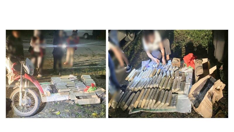 P7.3 M WORTH OF MARIJUANA BRICKS SEIZED, SUSPECTS ELUDE ARREST