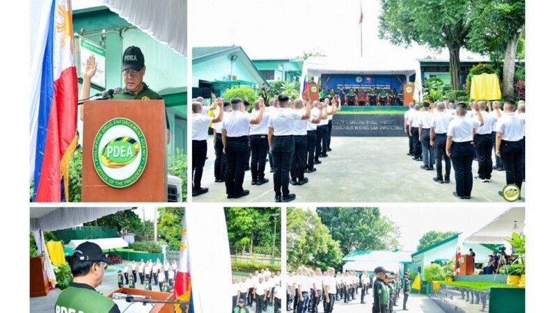 PDEA OPENS DEOBC CLASS 2025-22 TRAINING