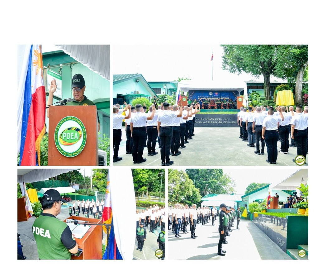 PDEA OPENS DEOBC CLASS 2025-22 TRAINING