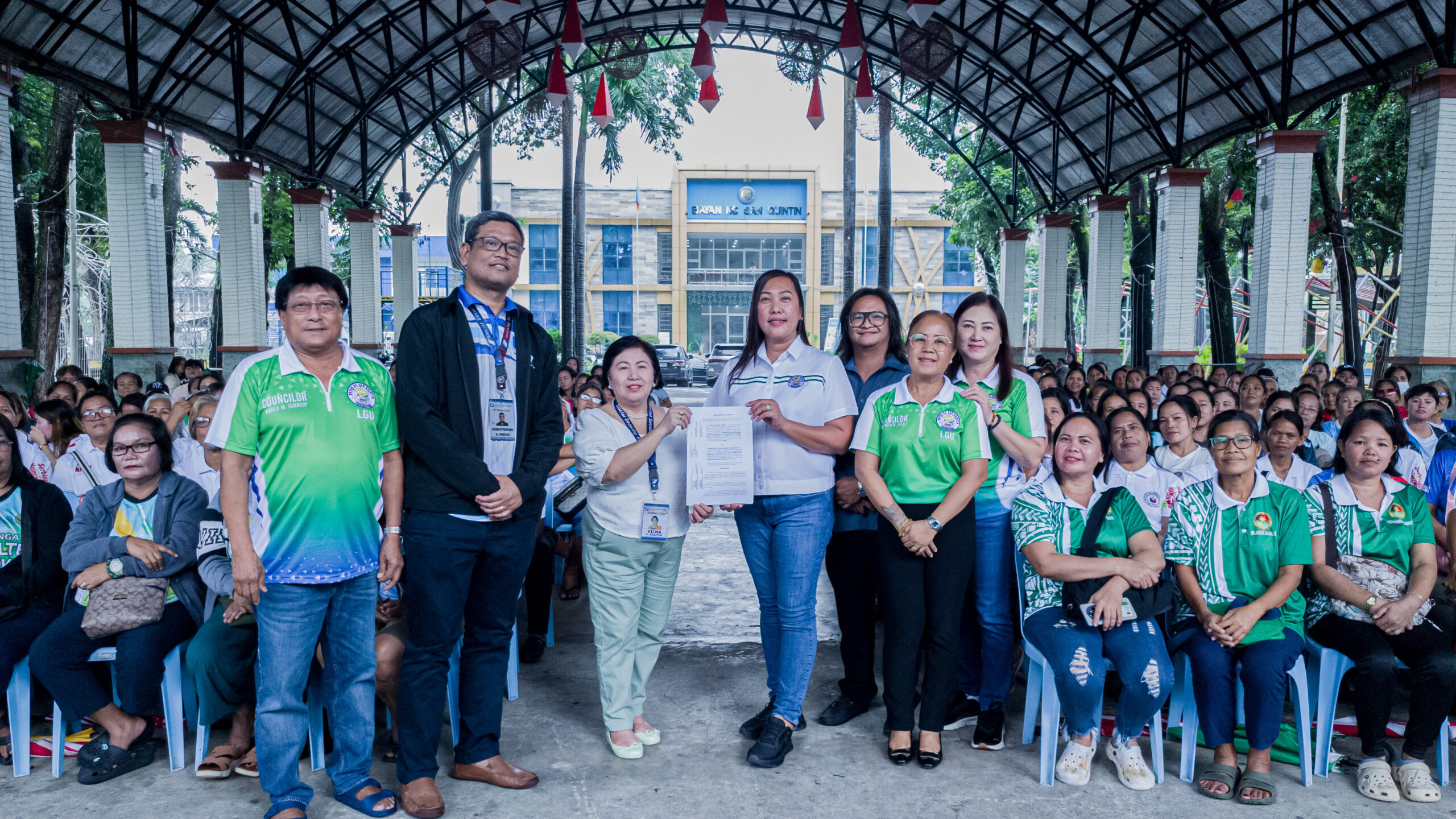 San Quintin LGU to fully subsidize the SSS contribution of over 200 barangay workers