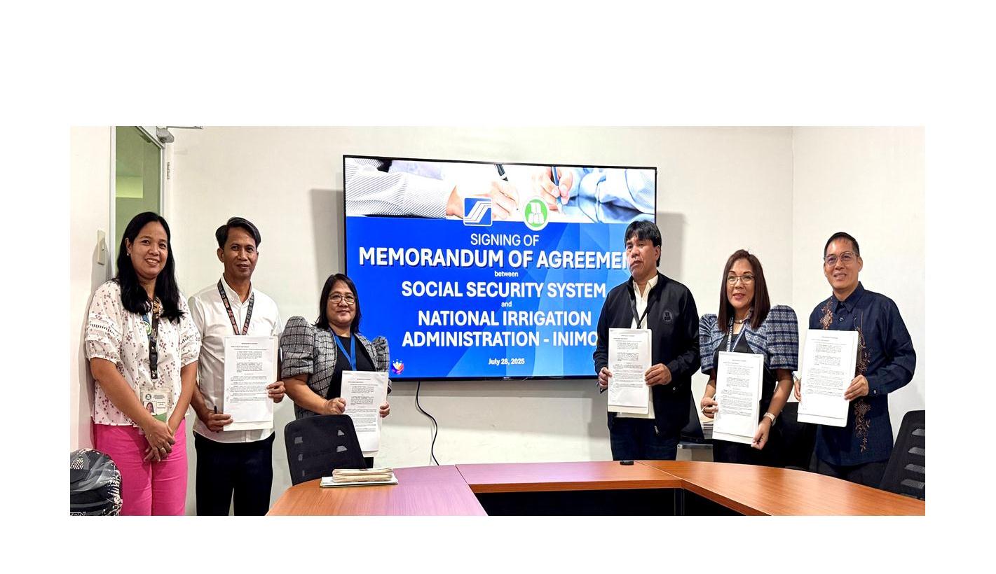 SSS Laoag extends social security protection to NIA Ilocos Norte’s Job Order, COS workers