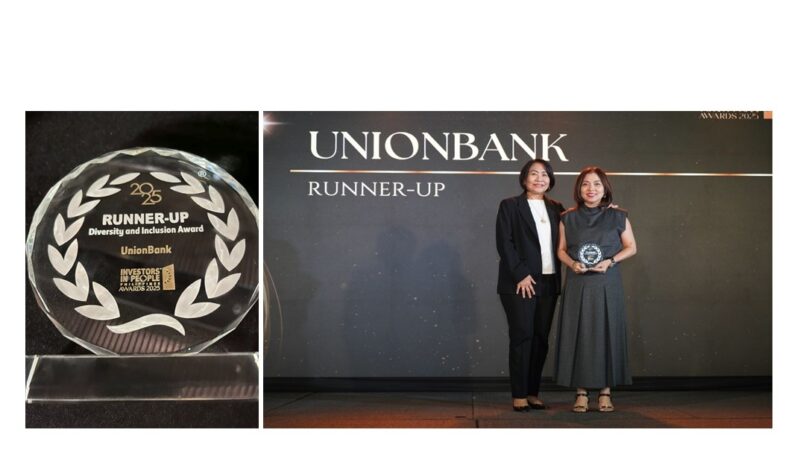 UnionBank Recognized for Excellence in Diversity and Inclusion