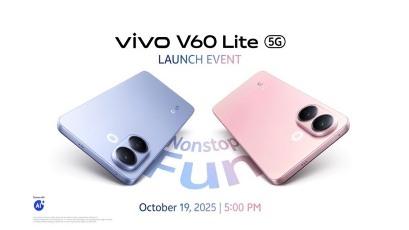 Nonstop fun with new gaming beauty, vivo V60 Lite