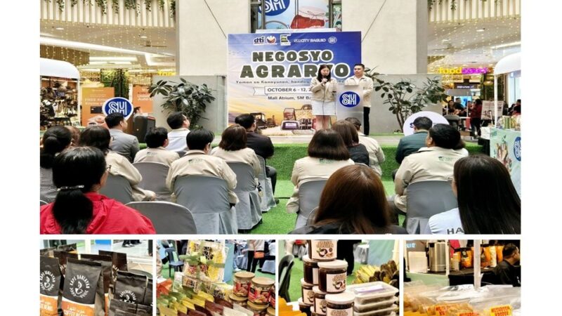 Negosyo Agraryo Trade Fair Showcases CALABARZON’s Best Local Products at SM City Baguio