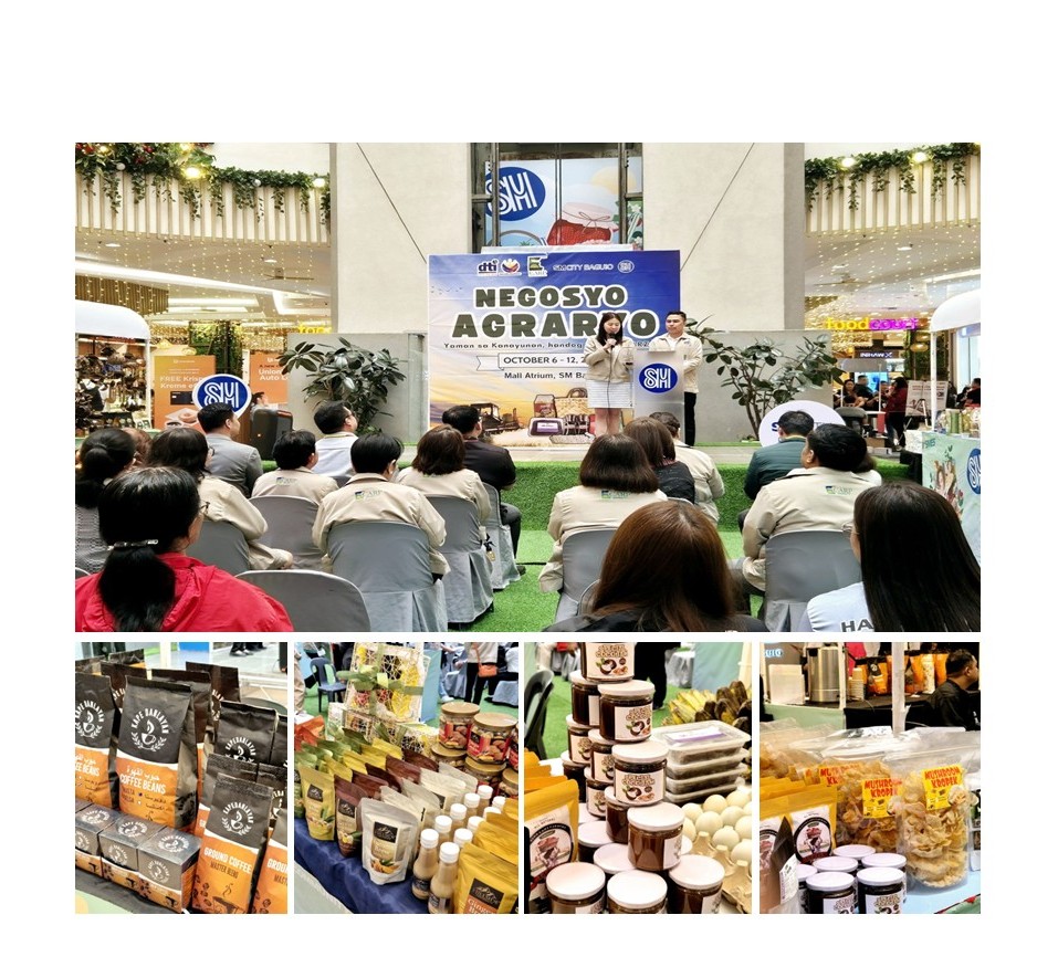 Negosyo Agraryo Trade Fair Showcases CALABARZON’s Best Local Products at SM City Baguio