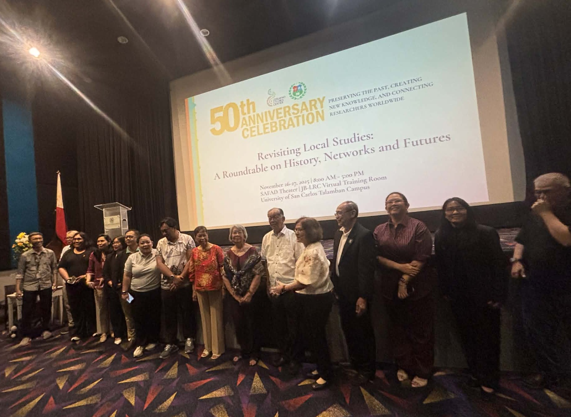 Cebuano Studies celebrates its Golden Anniversary with a gathering of Local Studies Centers