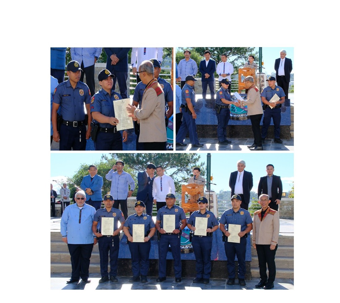 CITY COMMENDS POLICE PERSONNEL