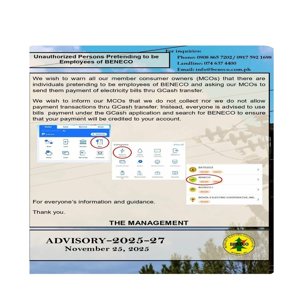 𝐀𝐃𝐕𝐈𝐒𝐎𝐑𝐘-𝟐𝟎𝟐𝟓-𝟐𝟕 𝐔𝐧𝐚𝐮𝐭𝐡𝐨𝐫𝐢𝐳𝐞𝐝 𝐏𝐞𝐫𝐬𝐨𝐧𝐬 𝐏𝐫𝐞𝐭𝐞𝐧𝐝𝐢𝐧𝐠 𝐭𝐨 𝐛𝐞 𝐄𝐦𝐩𝐥𝐨𝐲𝐞𝐞𝐬 𝐨𝐟 𝐁𝐄𝐍𝐄𝐂𝐎