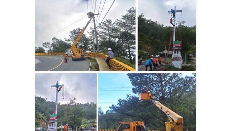 BENECO Update on Power Restoration in Northern Benguet