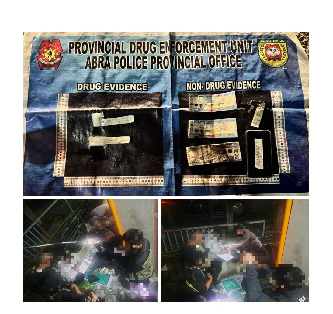 DALAWANG DRUG PERSONALITIES, TIMBOG; MAHIGIT P100K NA HALAGA NG SHABU NASAMSAM