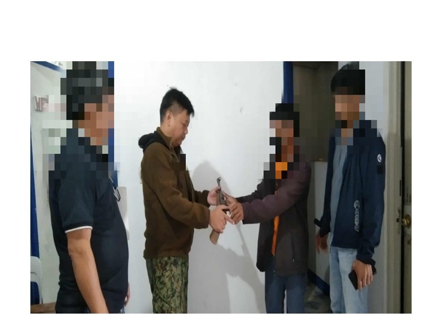 HIGH CALIBER RIFLE SURRENDER BY RETURNING CTG MEMBER IN IFUGAO