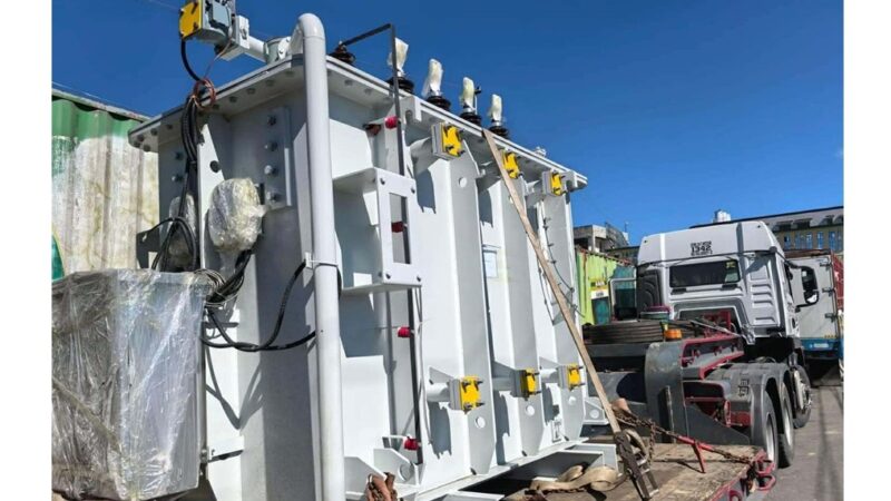 Power Transformer En Route to Bulalacao, Mankayan