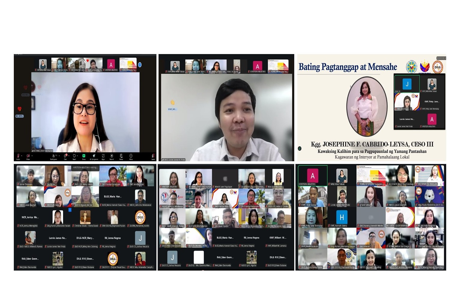 Kagawaran ng Interyor at Pamahalaang Lokal, Tumalima sa EO 335