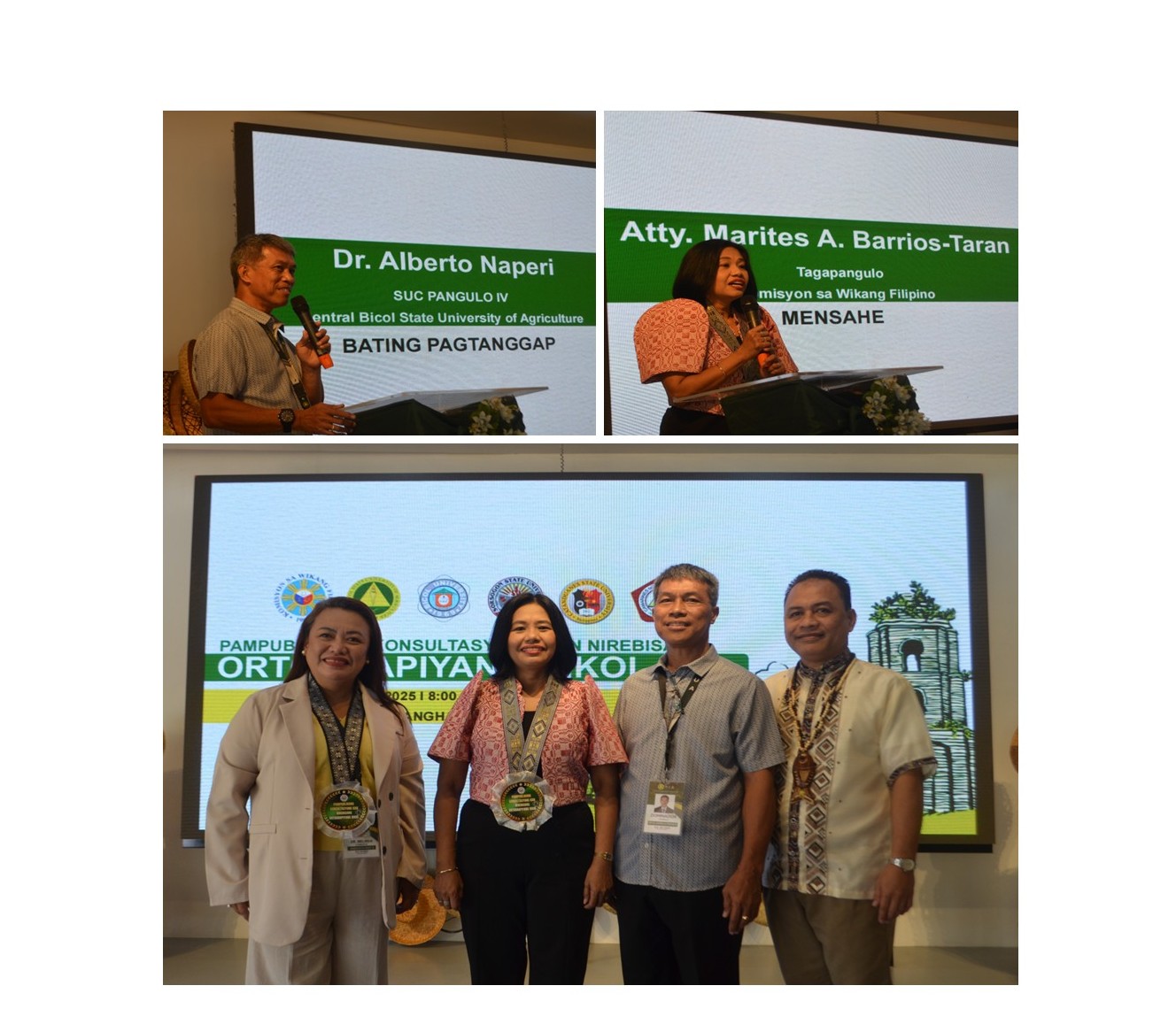 𝐏𝐚𝐦𝐩𝐮𝐛𝐥𝐢𝐤𝐨𝐧𝐠 𝐊𝐨𝐧𝐬𝐮𝐥𝐭𝐚𝐬𝐲𝐨𝐧 𝐬𝐚 𝐍𝐢𝐫𝐞𝐛𝐢𝐬𝐚𝐧𝐠 𝐎𝐫𝐭𝐨𝐠𝐫𝐚𝐩𝐢𝐲𝐚𝐧𝐠 𝐁𝐢𝐤𝐨𝐥, 𝐈𝐝𝐢𝐧𝐚𝐨𝐬 𝐬𝐚 𝐂𝐞𝐧𝐭𝐫𝐚𝐥 𝐁𝐢𝐜𝐨𝐥 𝐒𝐭𝐚𝐭𝐞 𝐔𝐧𝐢𝐯𝐞𝐫𝐬𝐢𝐭𝐲 𝐨𝐟 𝐀𝐠𝐫𝐢𝐜𝐮𝐥𝐭𝐮𝐫𝐞 (𝐂𝐁𝐒𝐔𝐀).