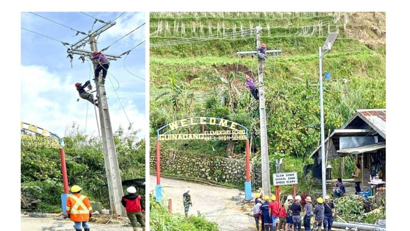 Binnadang Spirit Fast-Tracks Power Restoration in Northern Benguet Towns