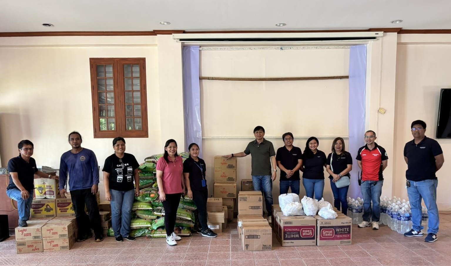 SNAP mobilizes relief operations for communities affected by Uwan