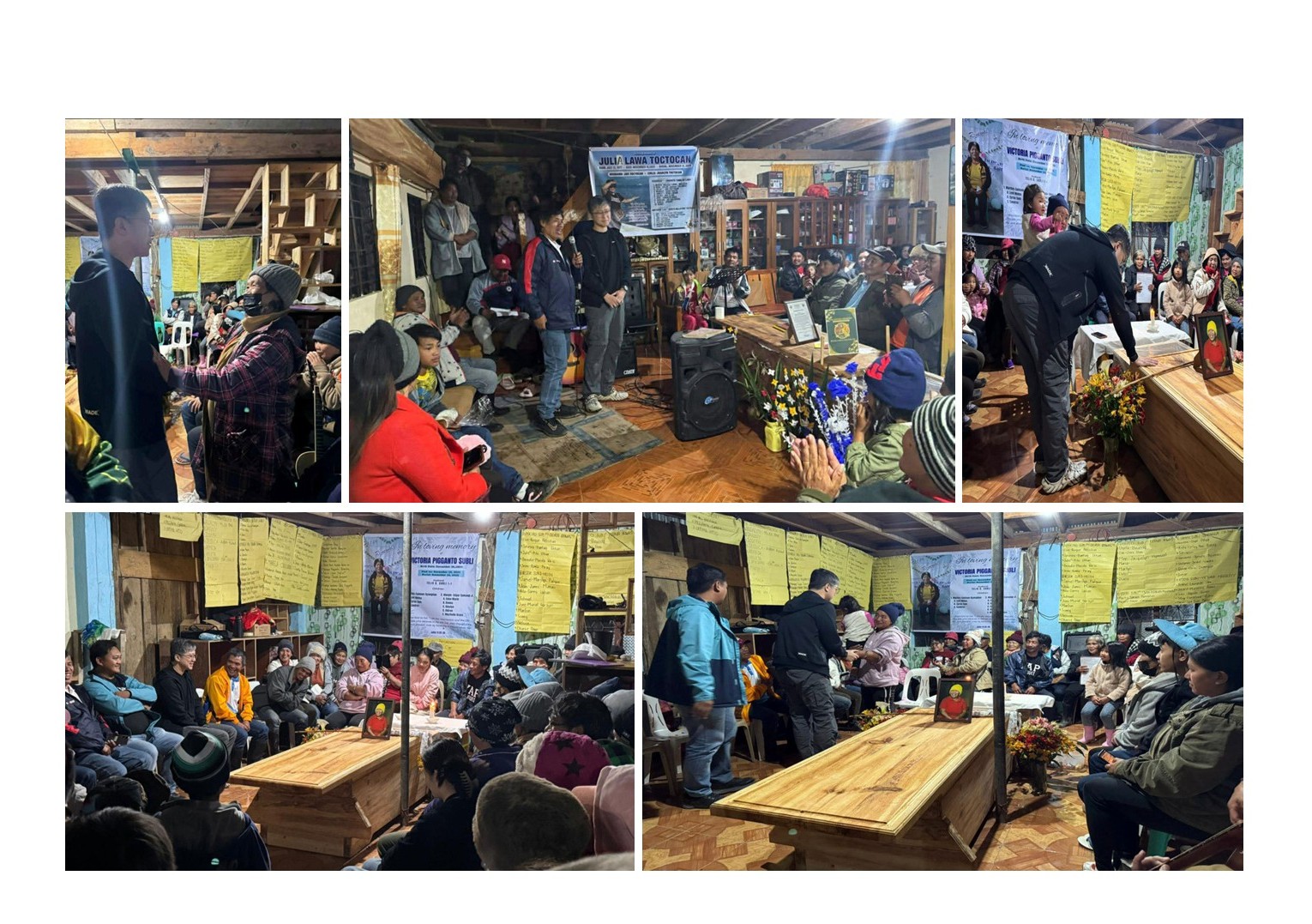 YAP RETURNS TO THE GROUND, EXTENDS AID TO TYPHOON UWAN VICTIMS IN BENGUET