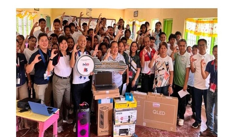 Across Skies and Seas, Education Reaches Dinagat