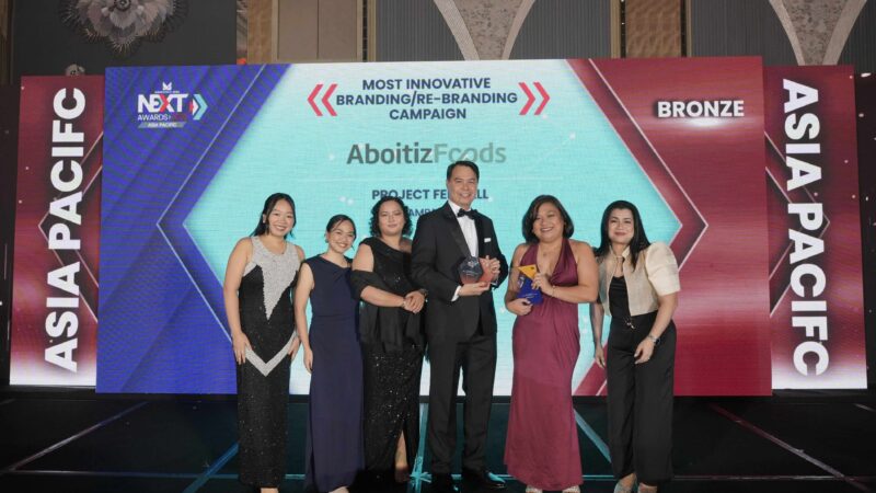 Together We Nourish the Future:Aboitiz Foods rebrand wins NEXT Awards Asia-Pacific 2025