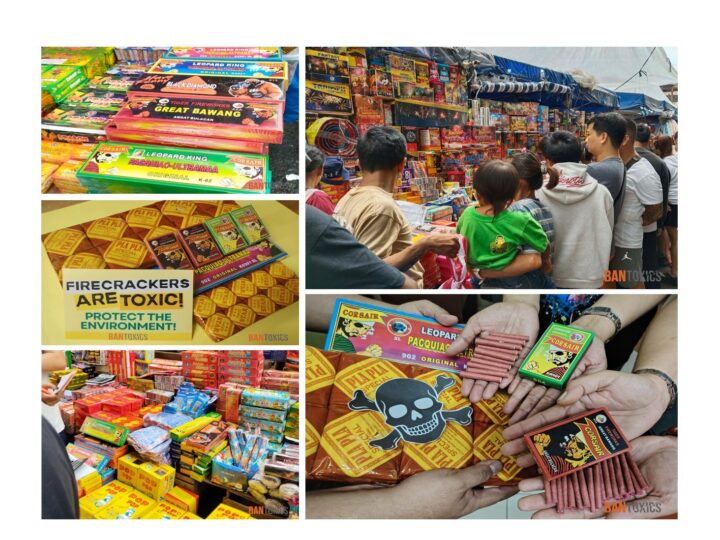 BAN Toxics Appeals to PNP and Regulatory Agencies to Intensify Action Against Illegal Firecrackers and Prevent Injuries to People and Animals
