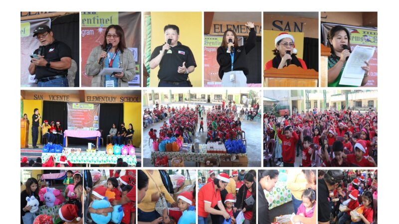 Five Years of Service: Filipino News Sentinel Brings Joy to 103 Kindergarten Pupils in San Vicente ES Outreach