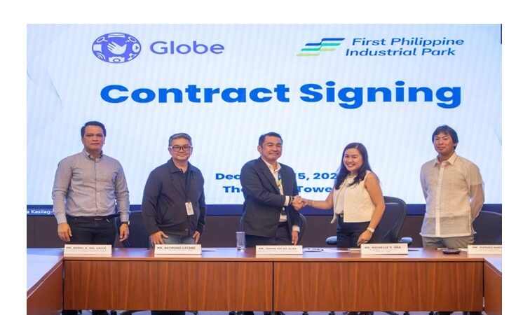 Globe and FPIP partner to Deliver Fiber-Fast Internet in Batangas Industrial Park