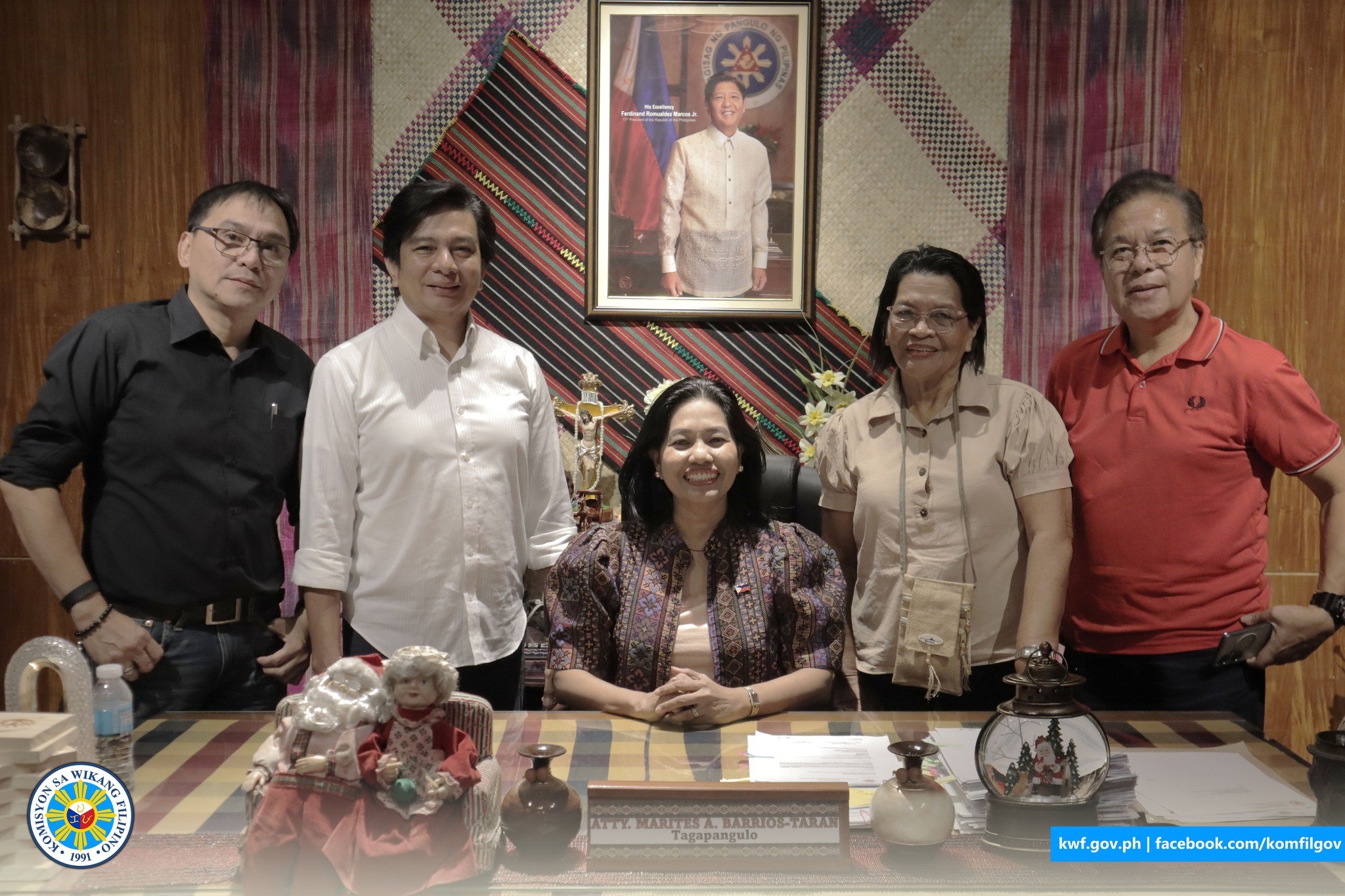 Mula sa Komisyon sa Wikang Filipino