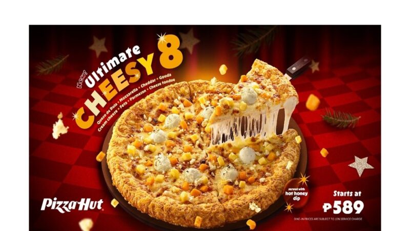 The Ultimate Cheesy 8 Pizza is Pizza Hut’s cheesiest creation yet