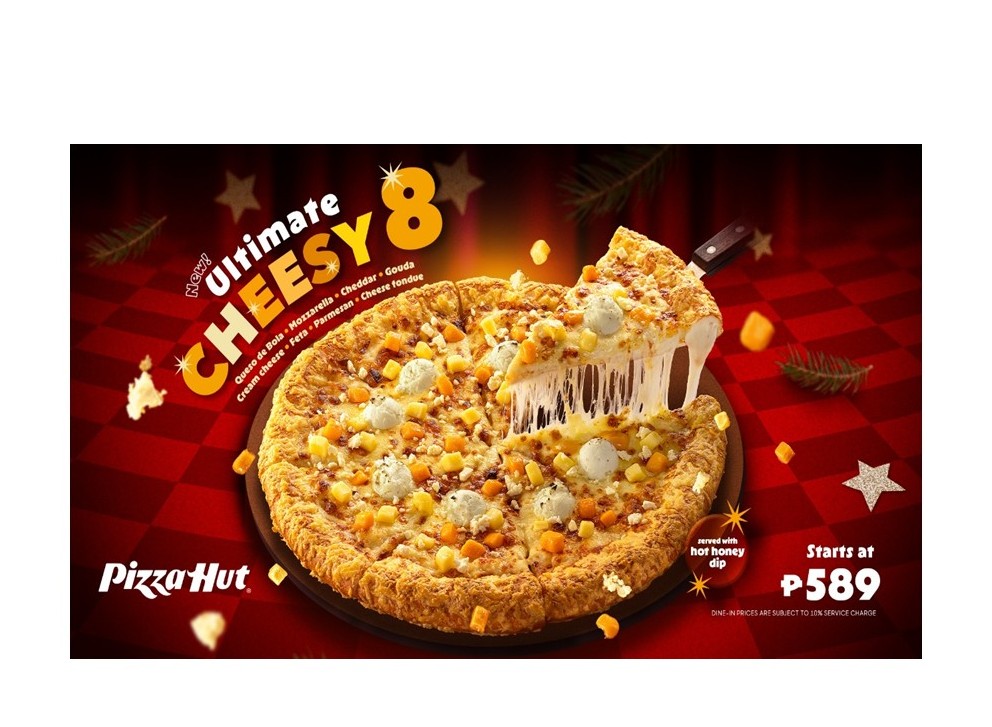 The Ultimate Cheesy 8 Pizza is Pizza Hut’s cheesiest creation yet